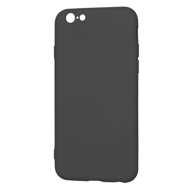 Husa silicon iPhone 6 / 6S Techsuit SoftFlex, negru