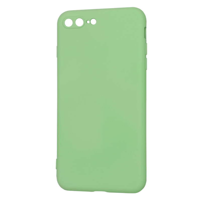 Husa silicon iPhone 7 Plus Techsuit SoftFlex, verde deschis