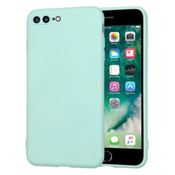 Husa silicon iPhone 7 Plus Techsuit SoftFlex, turcoaz