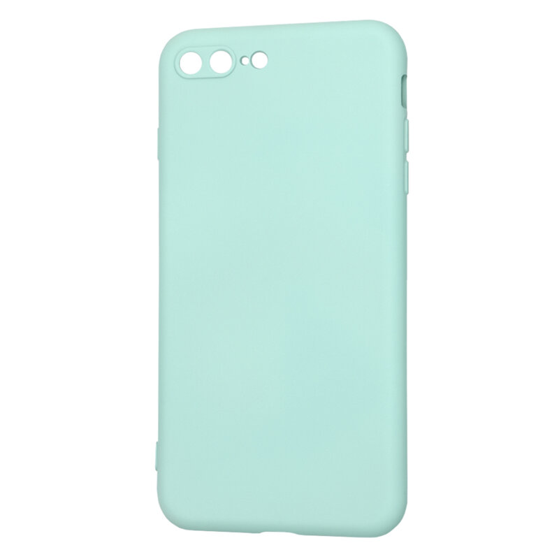 Husa silicon iPhone 7 Plus Techsuit SoftFlex, turcoaz
