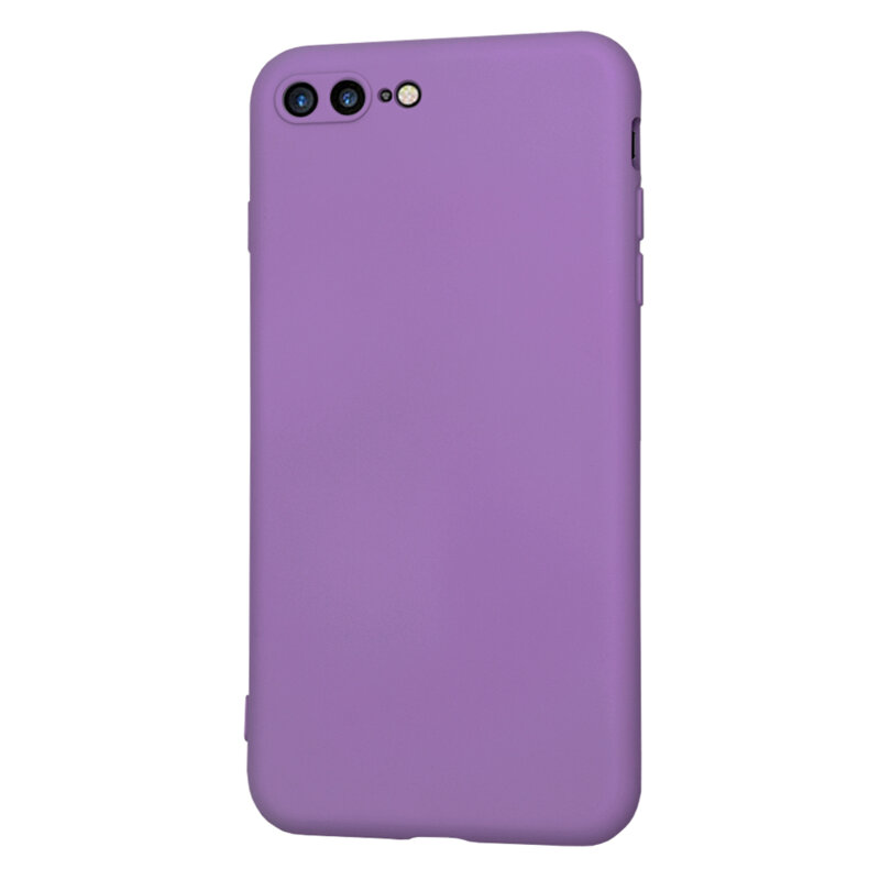 Husa silicon iPhone 7 Plus Techsuit SoftFlex, mov