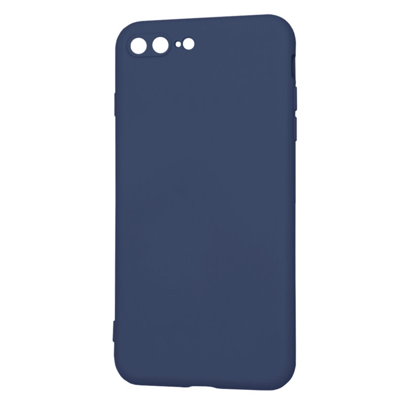 Husa silicon iPhone 7 Plus Techsuit SoftFlex, bleumarin