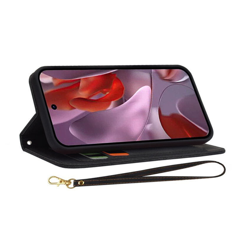 Husa personalizata fete Google Pixel 9a Techsuit FlipCraft, negru