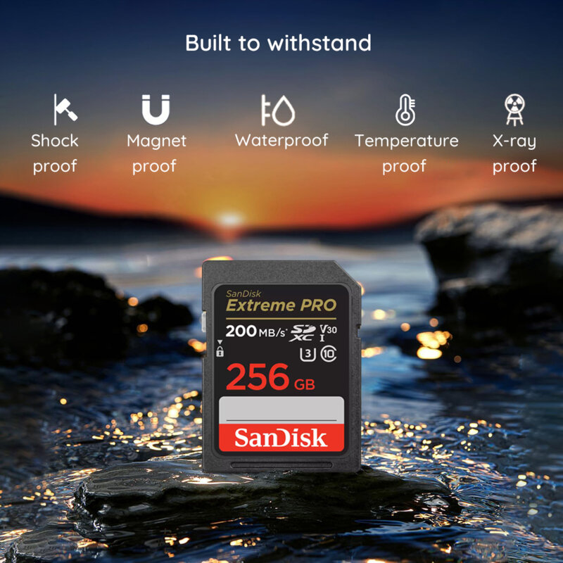 Card memorie SDXC 256GB SanDisk, clasa 10, SDSDXXD-256G-GN4IN