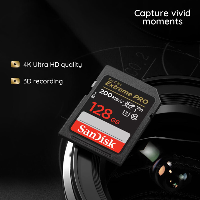 Card memorie SDXC 256GB SanDisk, clasa 10, SDSDXXD-256G-GN4IN