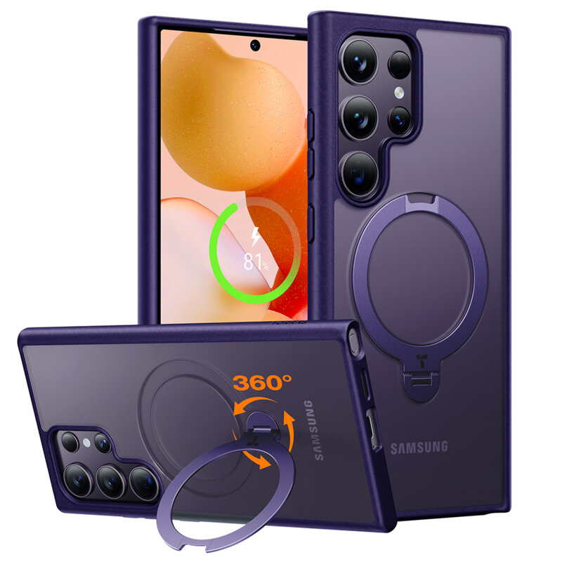 Husa Samsung Galaxy S24 Ultra Torras Ostand Spin Series, mov