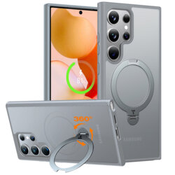 Husa Samsung Galaxy S24 Ultra Torras Ostand Spin Series, gri