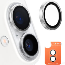 Folie camera iPhone 16 Plus Torras Lensguard Camera Protector, gri