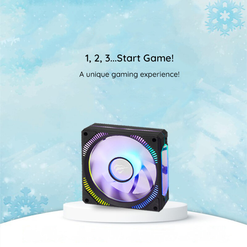 Cooler de racire computer 3W 12V Havit F2096, negru