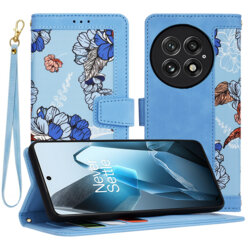 Husa personalizata fete OnePlus 13 Techsuit FlipCraft, bleu