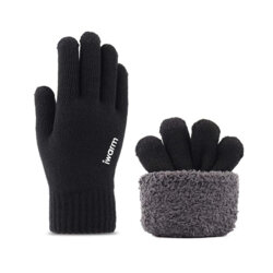 Manusi pentru dama Iwarm, negru, ST0018