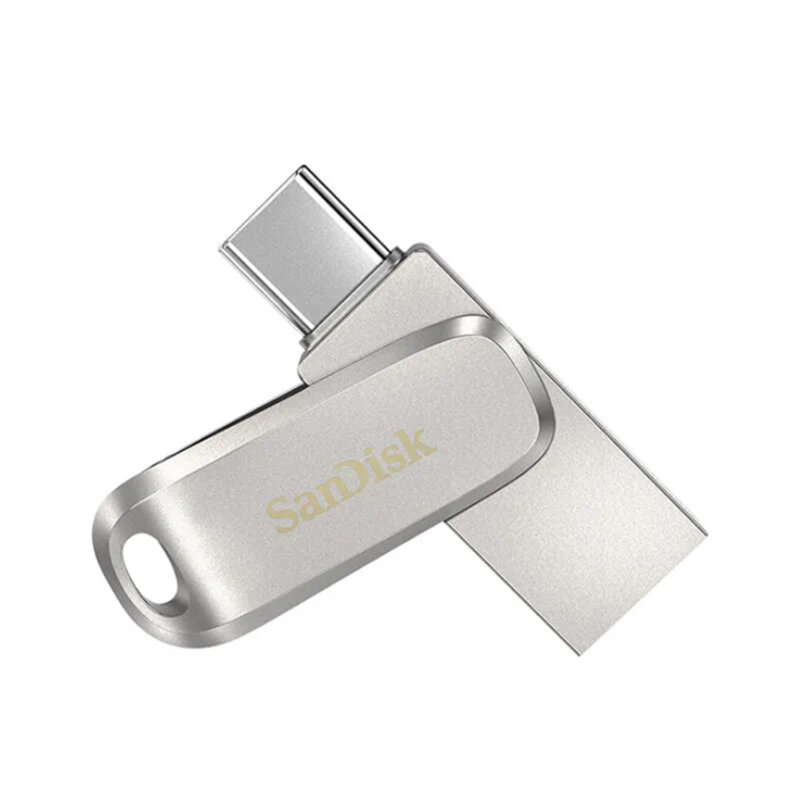 Memorie externa 256GB SanDisk, USB 3.2, Type-C, SDDDC4-256G-G46, gri