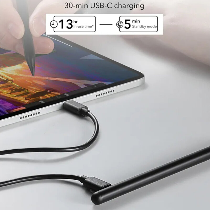 Stylus pencil USB-C, creion tableta Apple ESR Palm Rejection