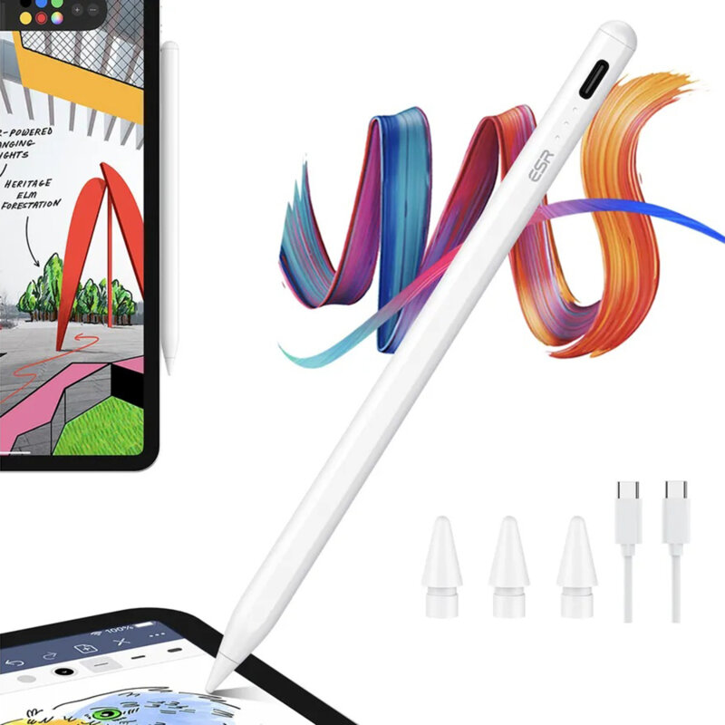 Stylus pencil USB-C, creion tableta Apple ESR Palm Rejection