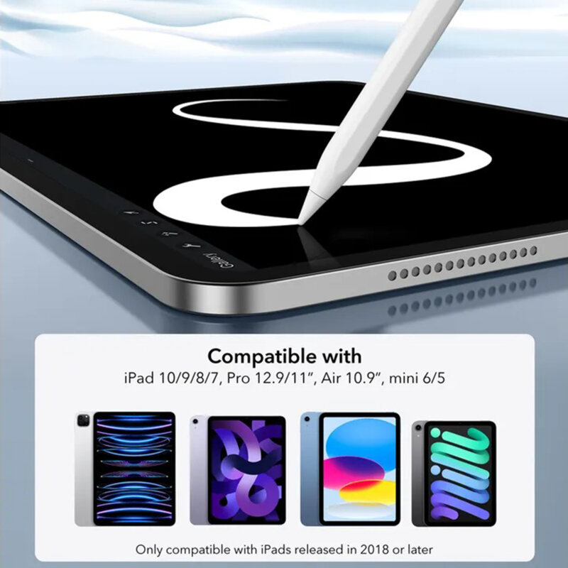 Stylus pencil USB-C, creion tableta Apple ESR Palm Rejection