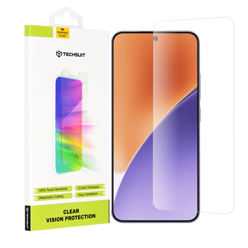 Folie sticla Xiaomi 15 Techsuit Clear Vision Glass, transparenta