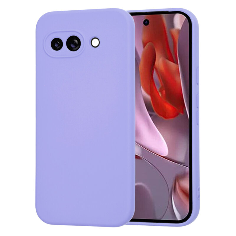 Husa silicon Google Pixel 9a Techsuit SoftFlex, violet