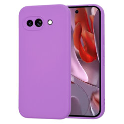 Husa silicon Google Pixel 9a Techsuit SoftFlex, mov