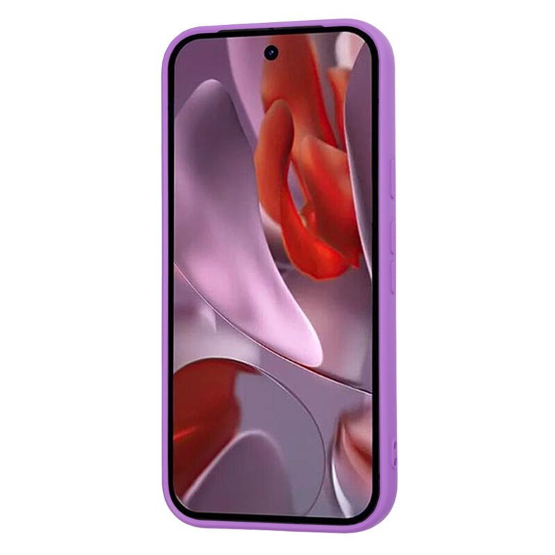 Husa silicon Google Pixel 9a Techsuit SoftFlex, mov