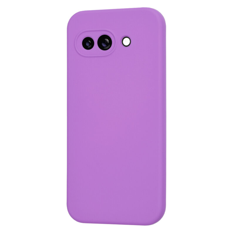 Husa silicon Google Pixel 9a Techsuit SoftFlex, mov