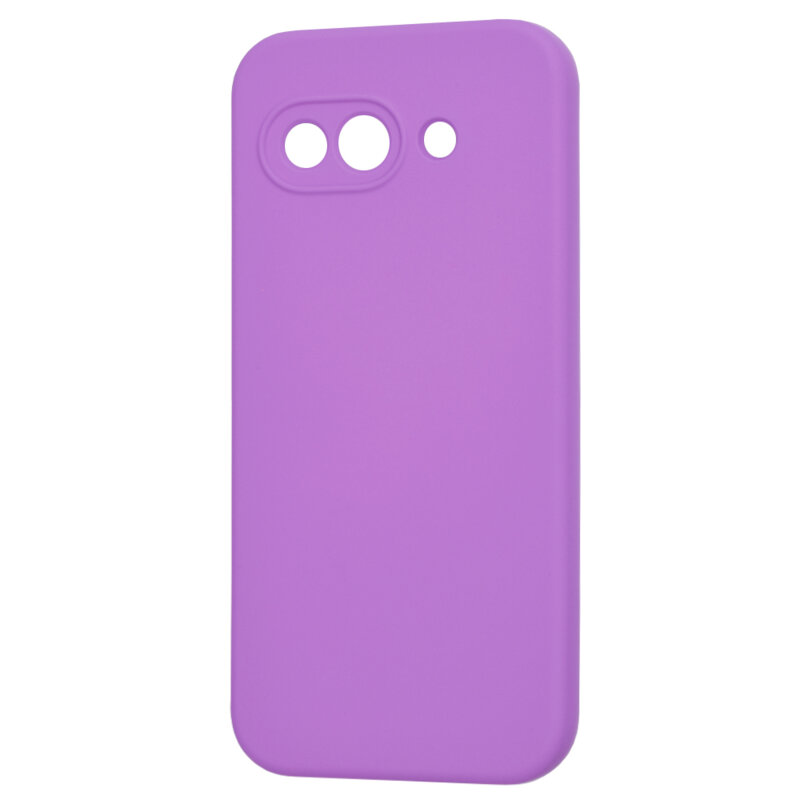 Husa silicon Google Pixel 9a Techsuit SoftFlex, mov