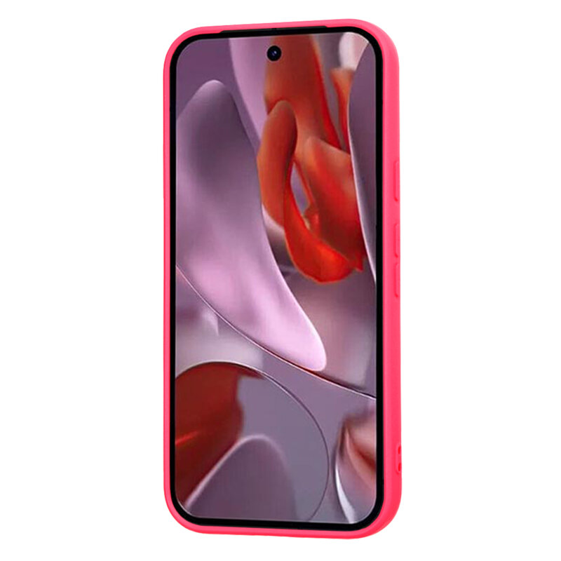 Husa silicon Google Pixel 9a Techsuit SoftFlex, fucsia