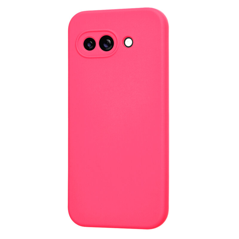 Husa silicon Google Pixel 9a Techsuit SoftFlex, fucsia