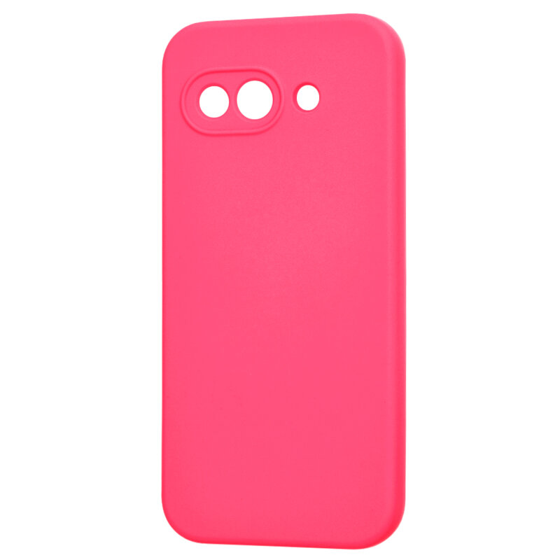 Husa silicon Google Pixel 9a Techsuit SoftFlex, fucsia