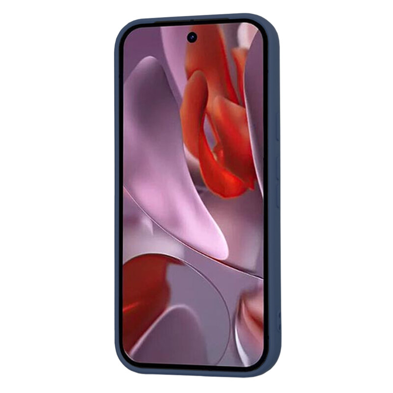 Husa silicon Google Pixel 9a Techsuit SoftFlex, bleumarin