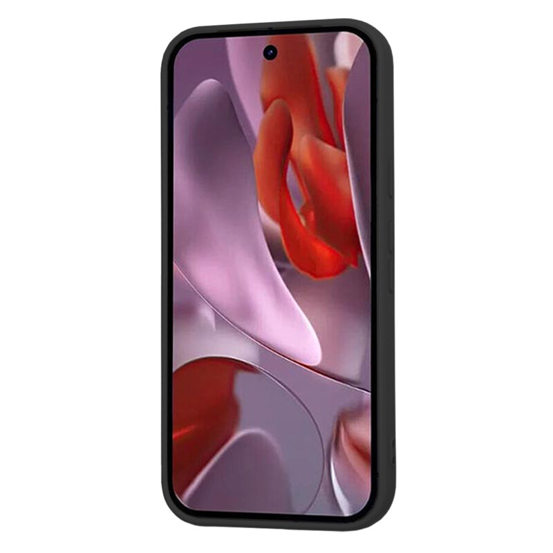 Husa silicon Google Pixel 9a Techsuit SoftFlex, negru