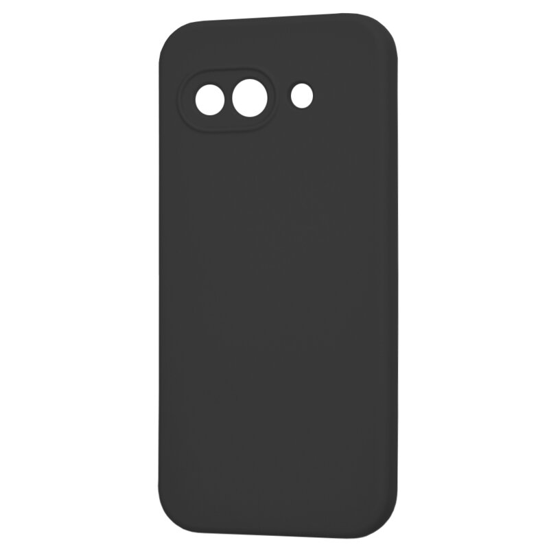 Husa silicon Google Pixel 9a Techsuit SoftFlex, negru