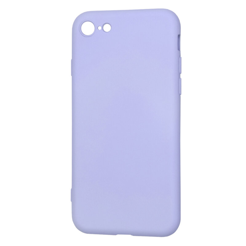 Husa silicon iPhone SE 2, SE 2020 Techsuit SoftFlex, violet