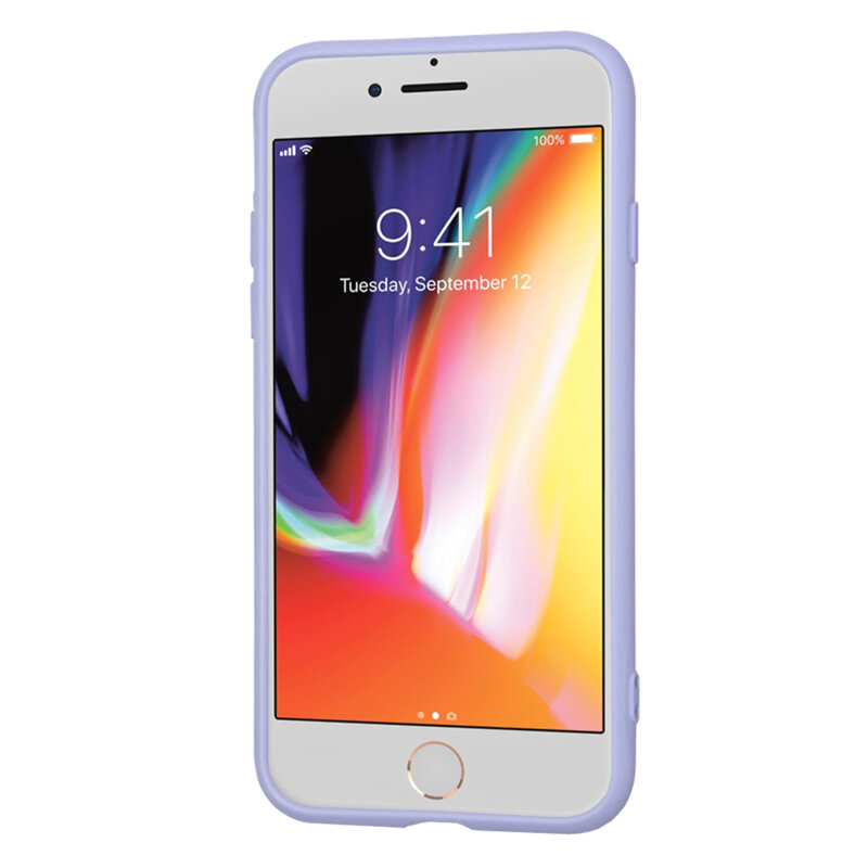 Husa silicon iPhone 8 Techsuit SoftFlex, violet