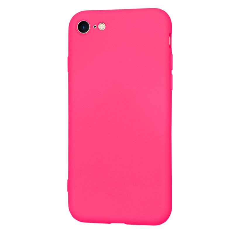 Husa silicon iPhone 7 Techsuit SoftFlex, fucsia