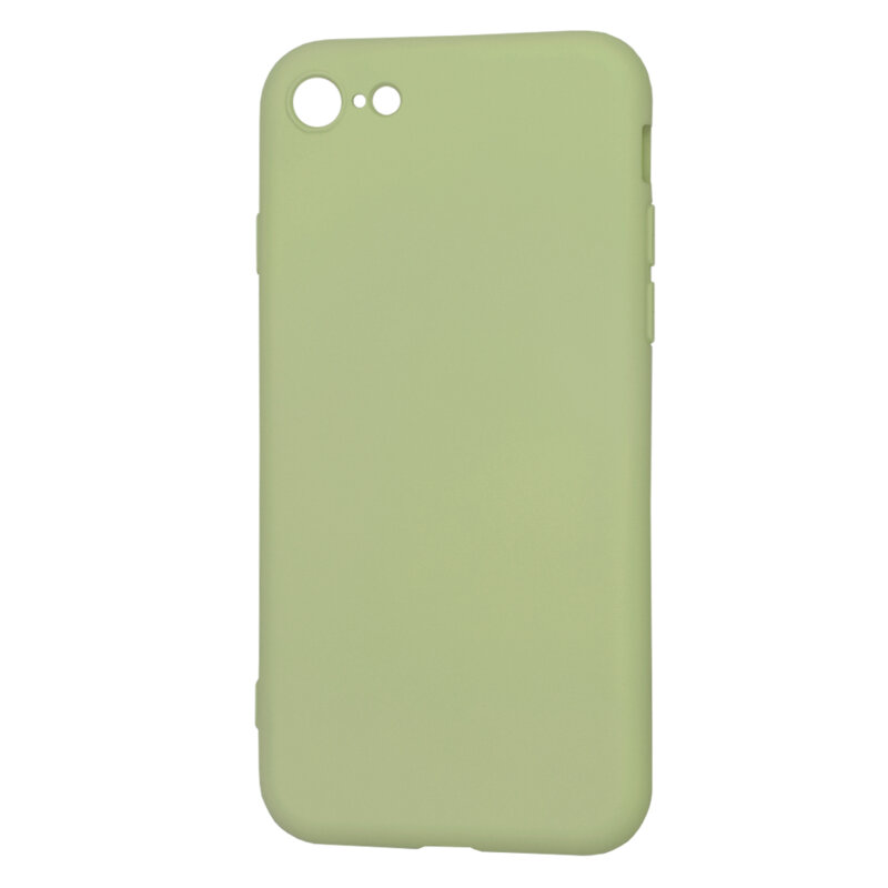 Husa silicon iPhone SE 2, SE 2020 Techsuit SoftFlex, verde