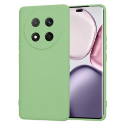 Husa silicon Honor Magic7 Lite Techsuit SoftFlex, verde deschis