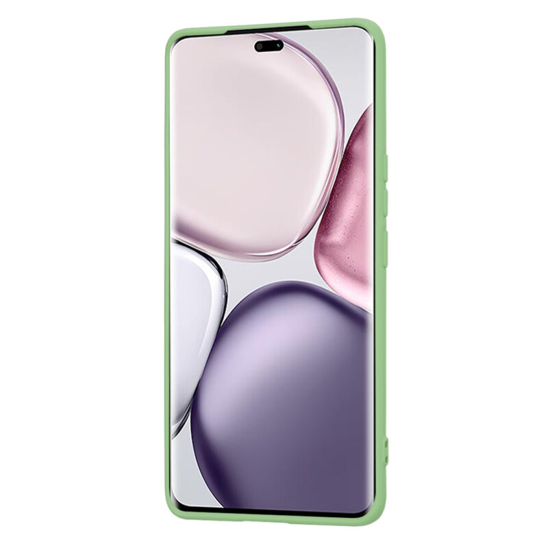 Husa silicon Honor Magic7 Lite Techsuit SoftFlex, verde deschis