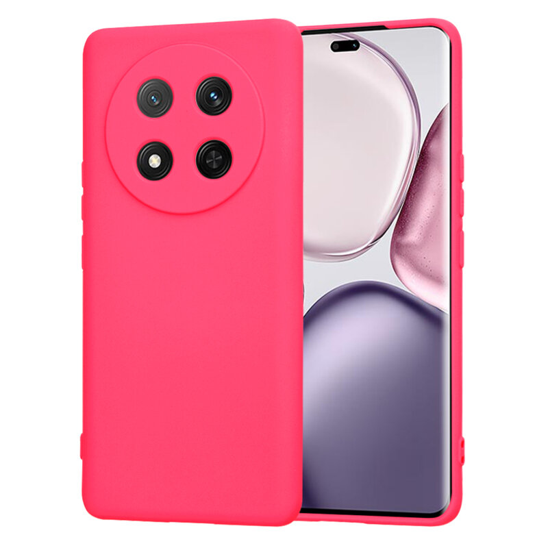 Husa silicon Honor X9c Techsuit SoftFlex, fucsia