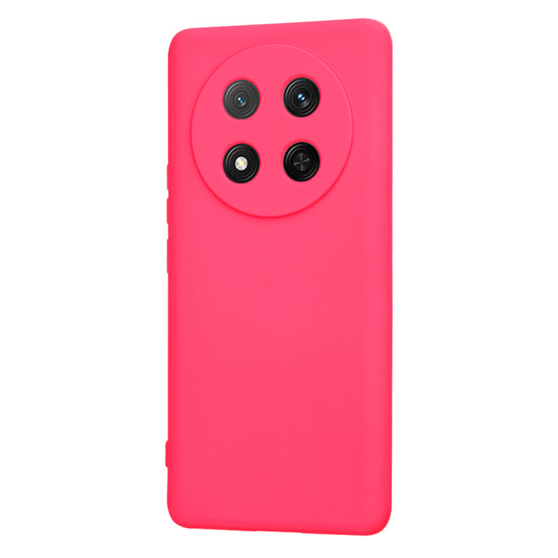 Husa silicon Honor X9c Techsuit SoftFlex, fucsia