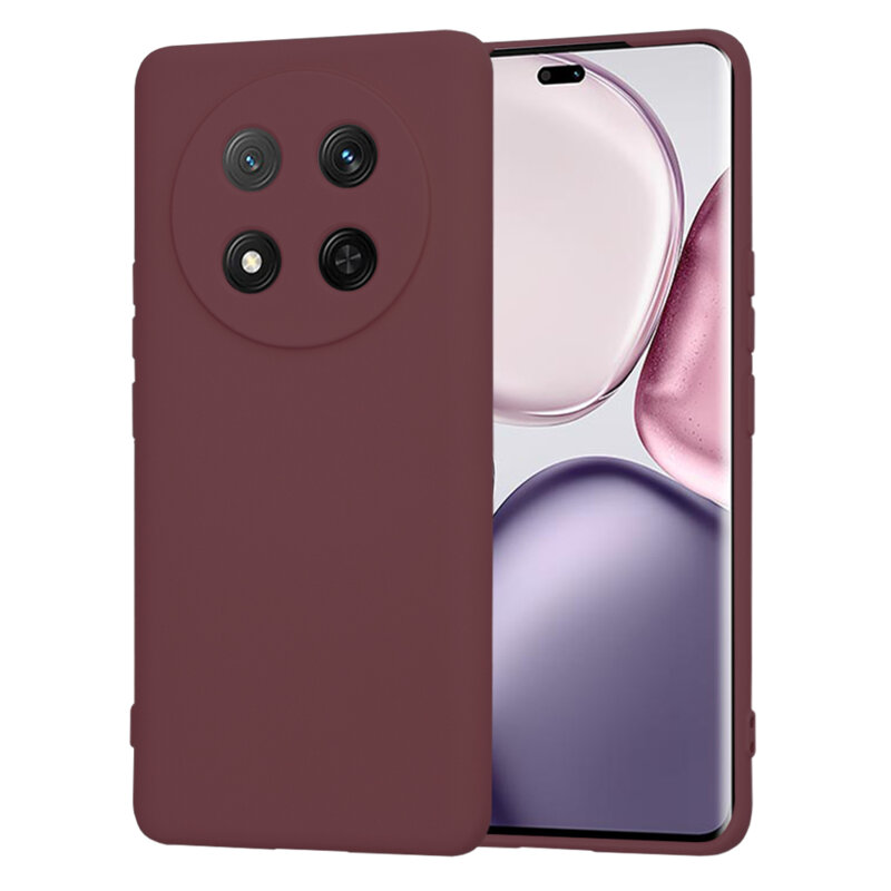Husa silicon Honor X9c Techsuit SoftFlex, bordo