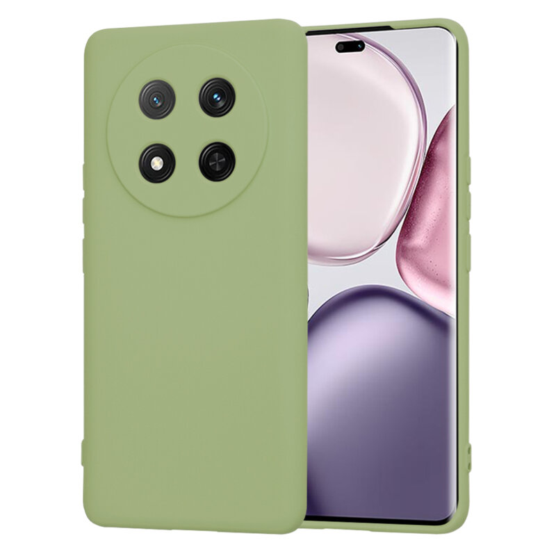 Husa silicon Honor X9c Techsuit SoftFlex, verde