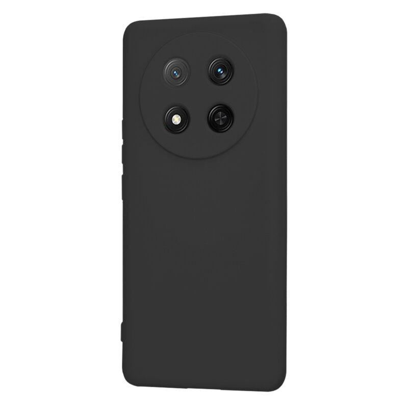 Husa silicon Honor Magic7 Lite Techsuit SoftFlex, negru