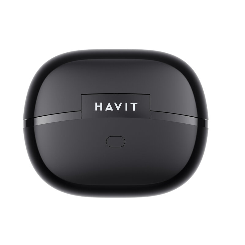 Casti wireless Bluetooth cu microfon Havit, OWS916 LITE, negru