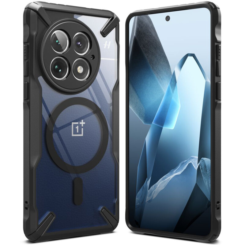 Husa OnePlus 13 Ringke Fusion X MagSafe, negru