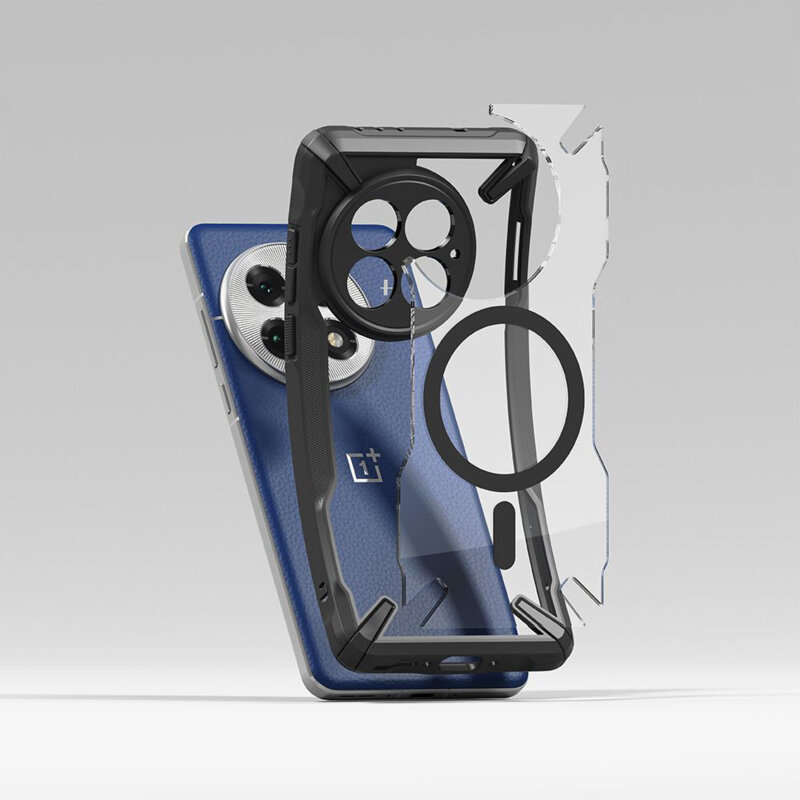 Husa OnePlus 13 Ringke Fusion X MagSafe, negru