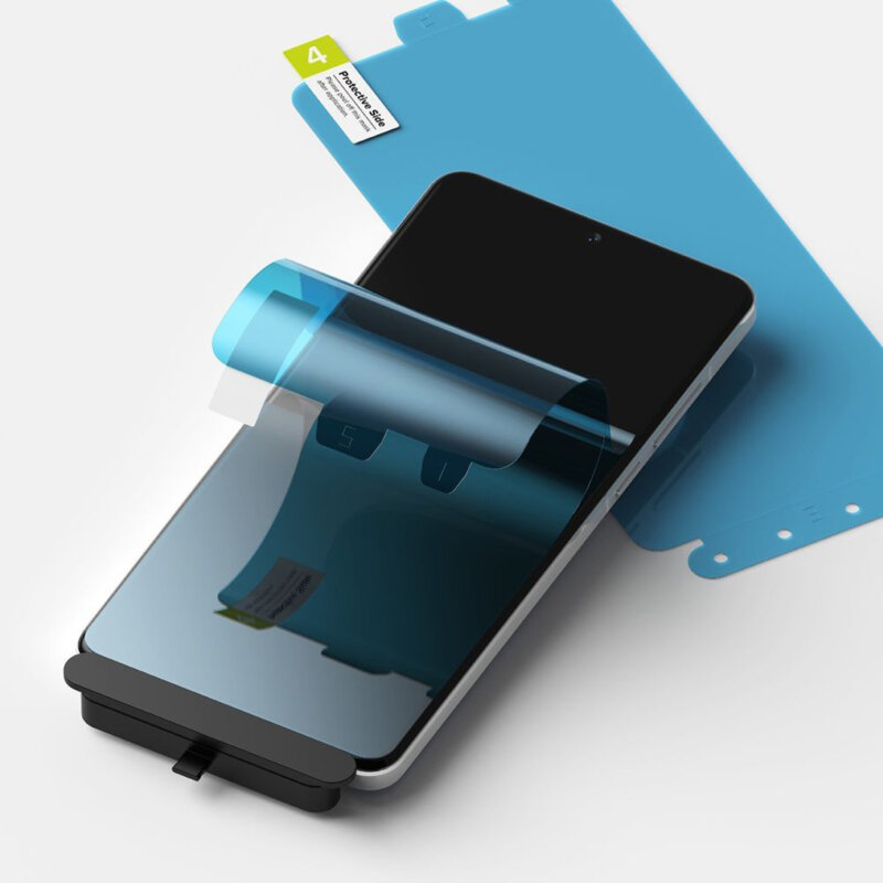 [Pachet 2x] Folie OnePlus 13 Ringke Dual Easy Film Full Coverage, transparenta