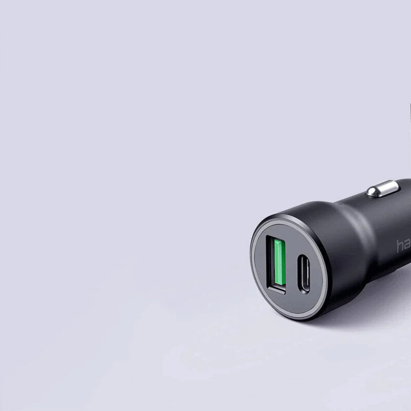 Incarcator auto bricheta USB Type-C 20W Havit HV-CC613, negru