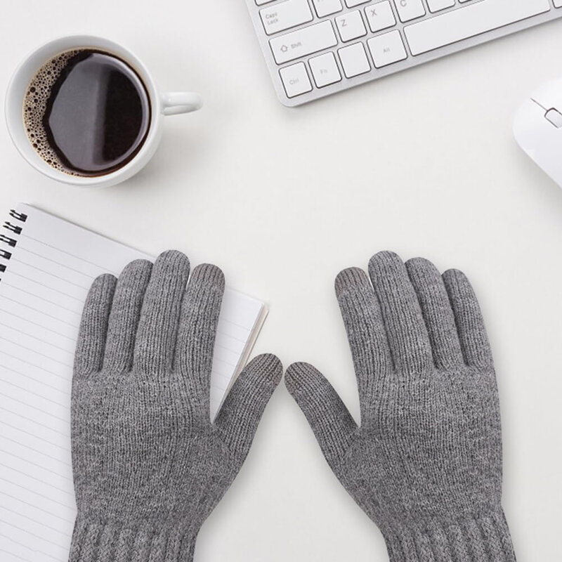 Manusi pentru dama Techsuit, gri, 21cm, ST0015