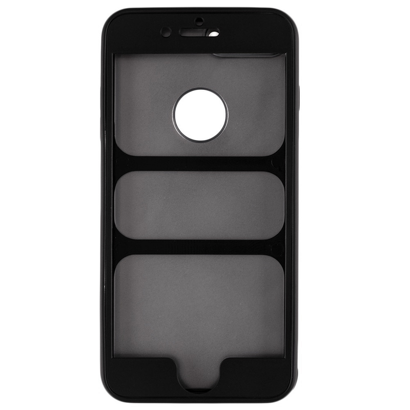 Husa iPhone 8 TPU Smart Case 360 Full Cover Negru