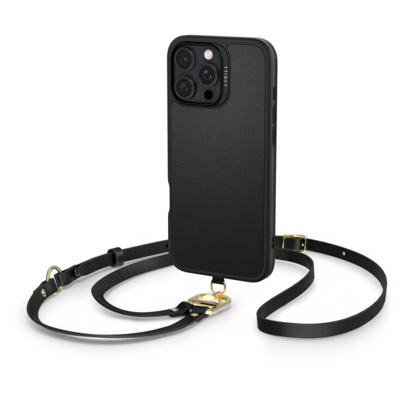 Husa iPhone 16 Pro Max Spigen Cyrill Kajuk Classic Charm MagSafe, negru